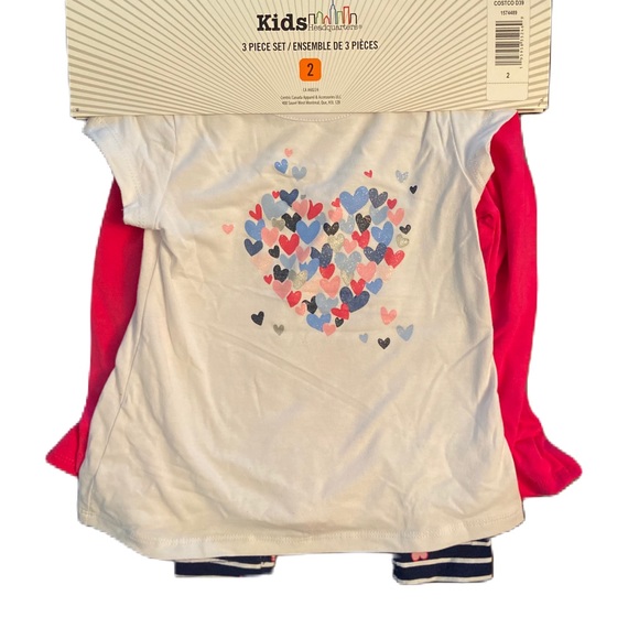 Kids 3-piece set - 2T - Picture 3 of 3